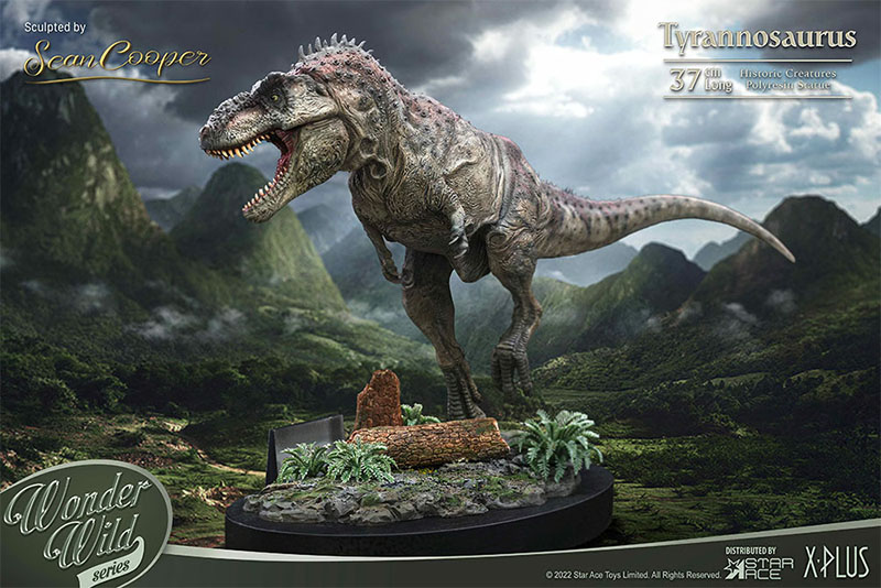 Star Ace Toys Wonders of the Wild Tyrannosaurus Rex Deluxe Statue